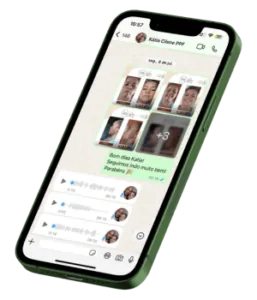 Feedback de evolução pelo WhatsApp