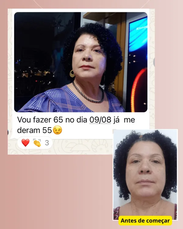 Depoimento de aluna no Instagram